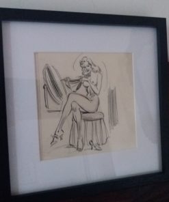 Esquisse crayon et encre